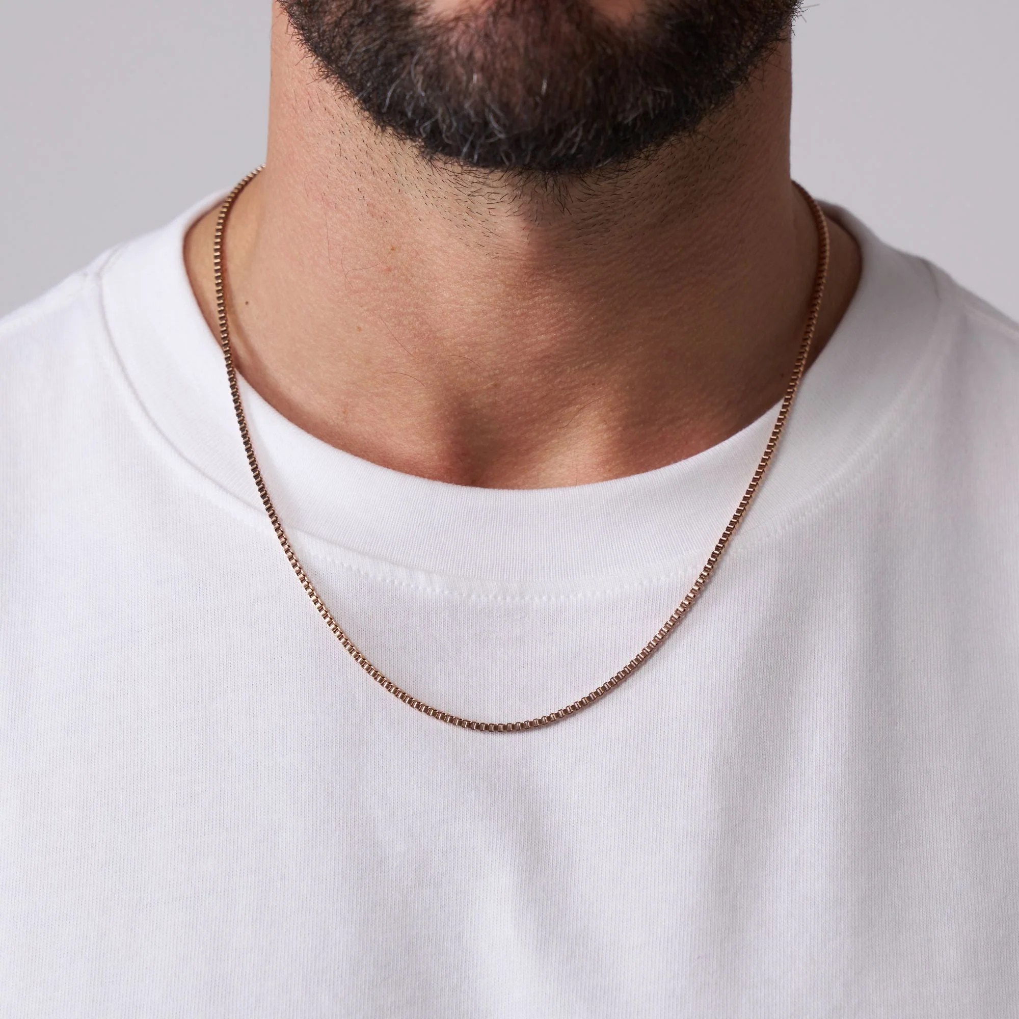 Box Chain (Rose Gold) 2mm - Image 5