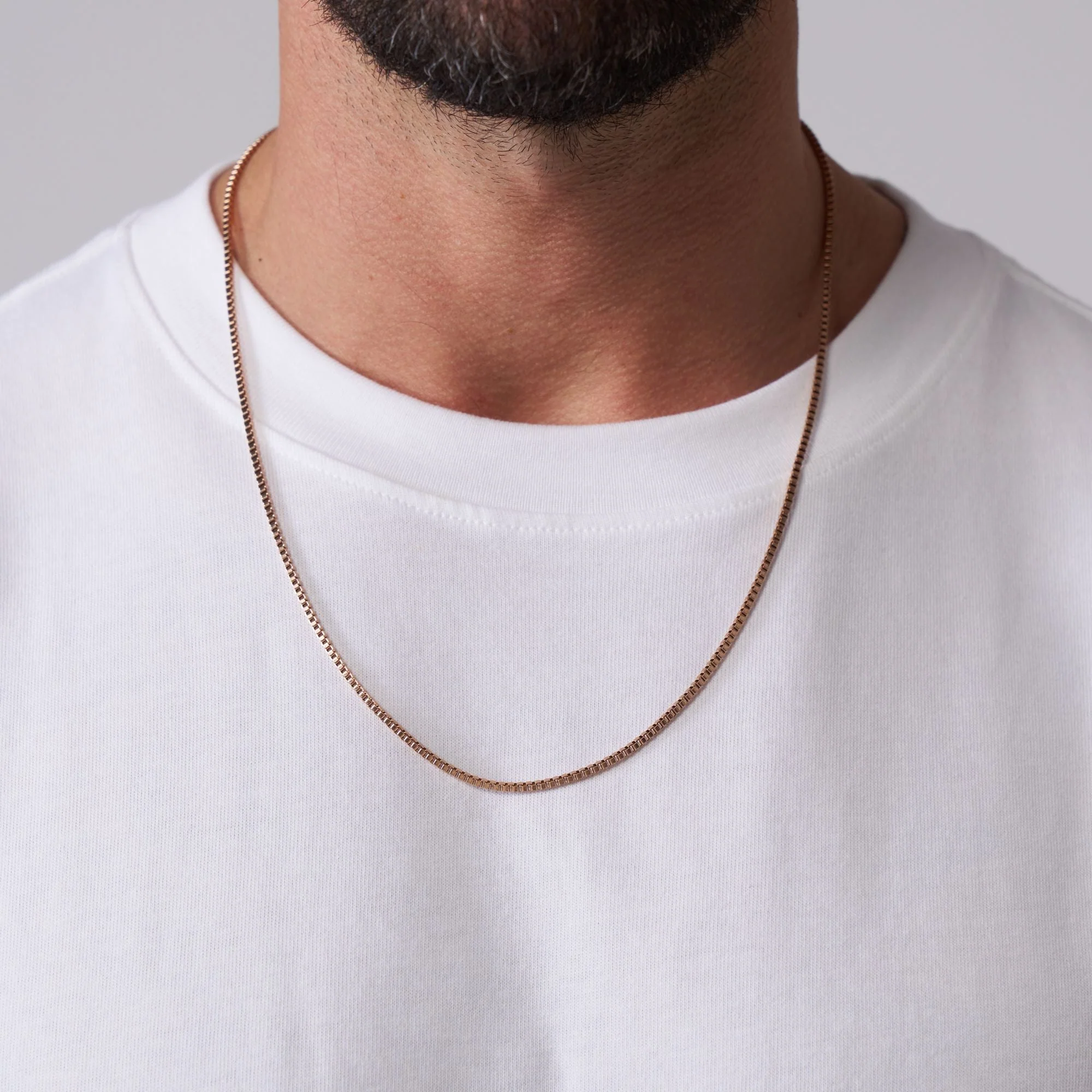 Box Chain (Rose Gold) 2mm - Image 6
