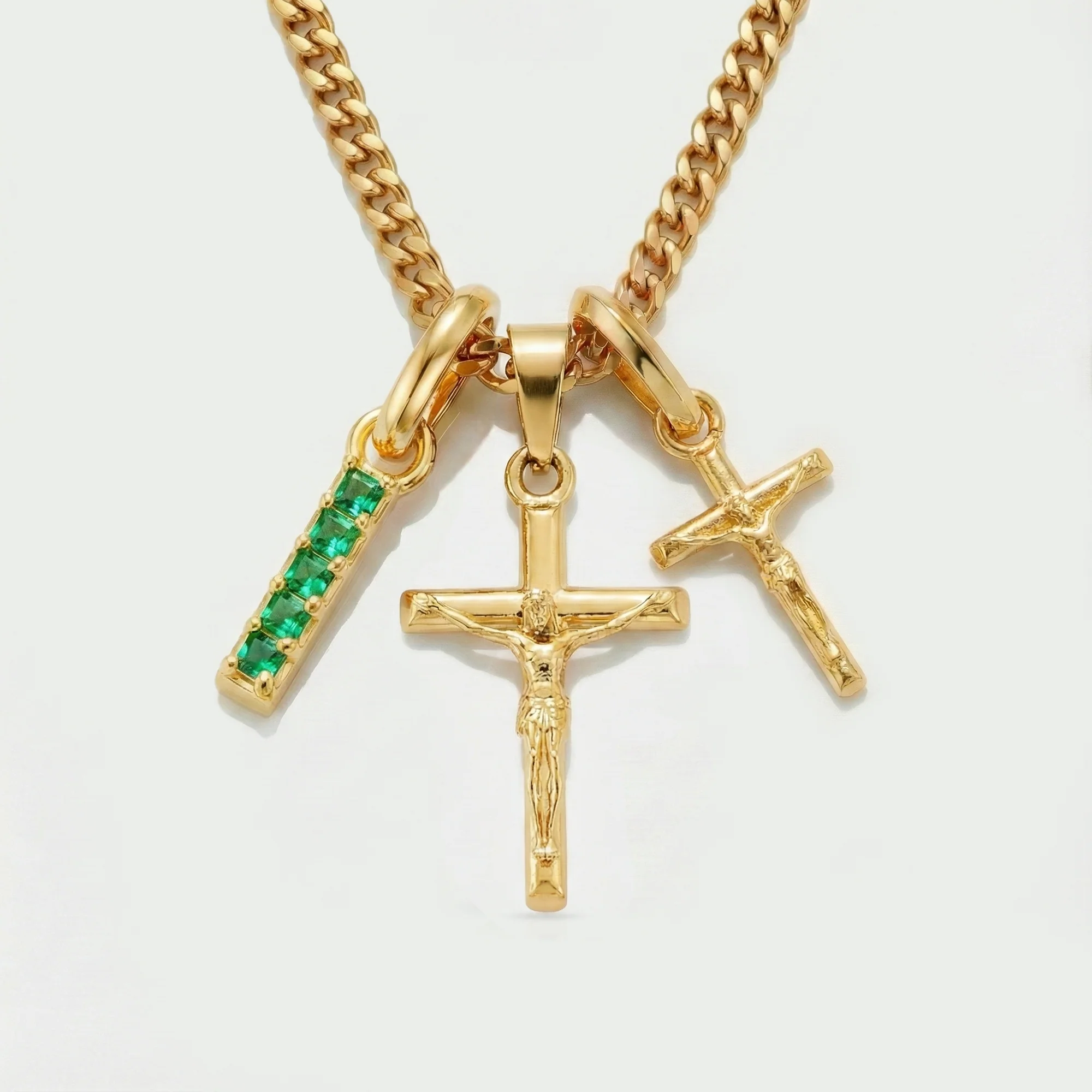 Build Your Own Pendant (Gold) | Emerald Stone - Image 21