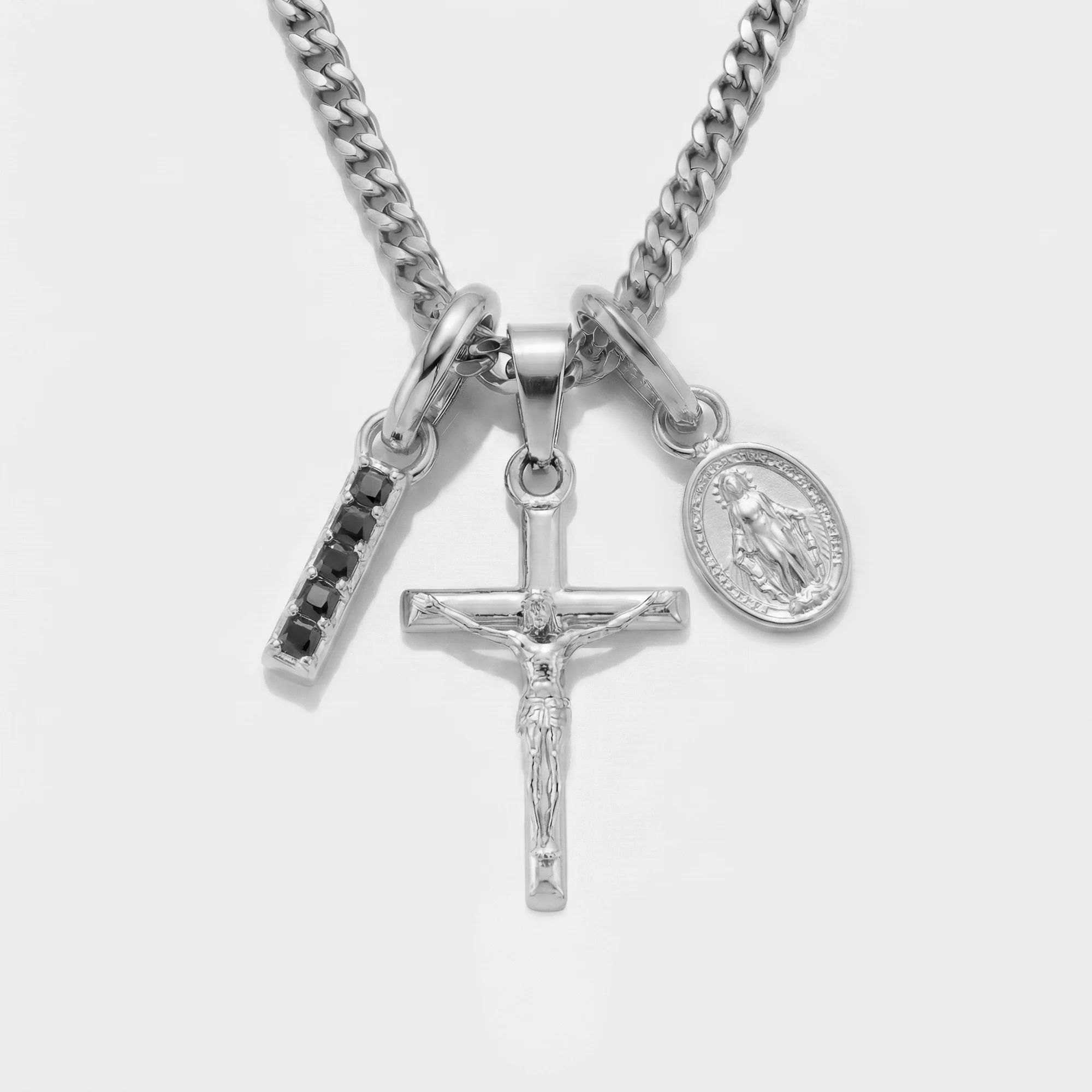 Build Your Own Pendant (Silver) | Onyx Stone - Image 23