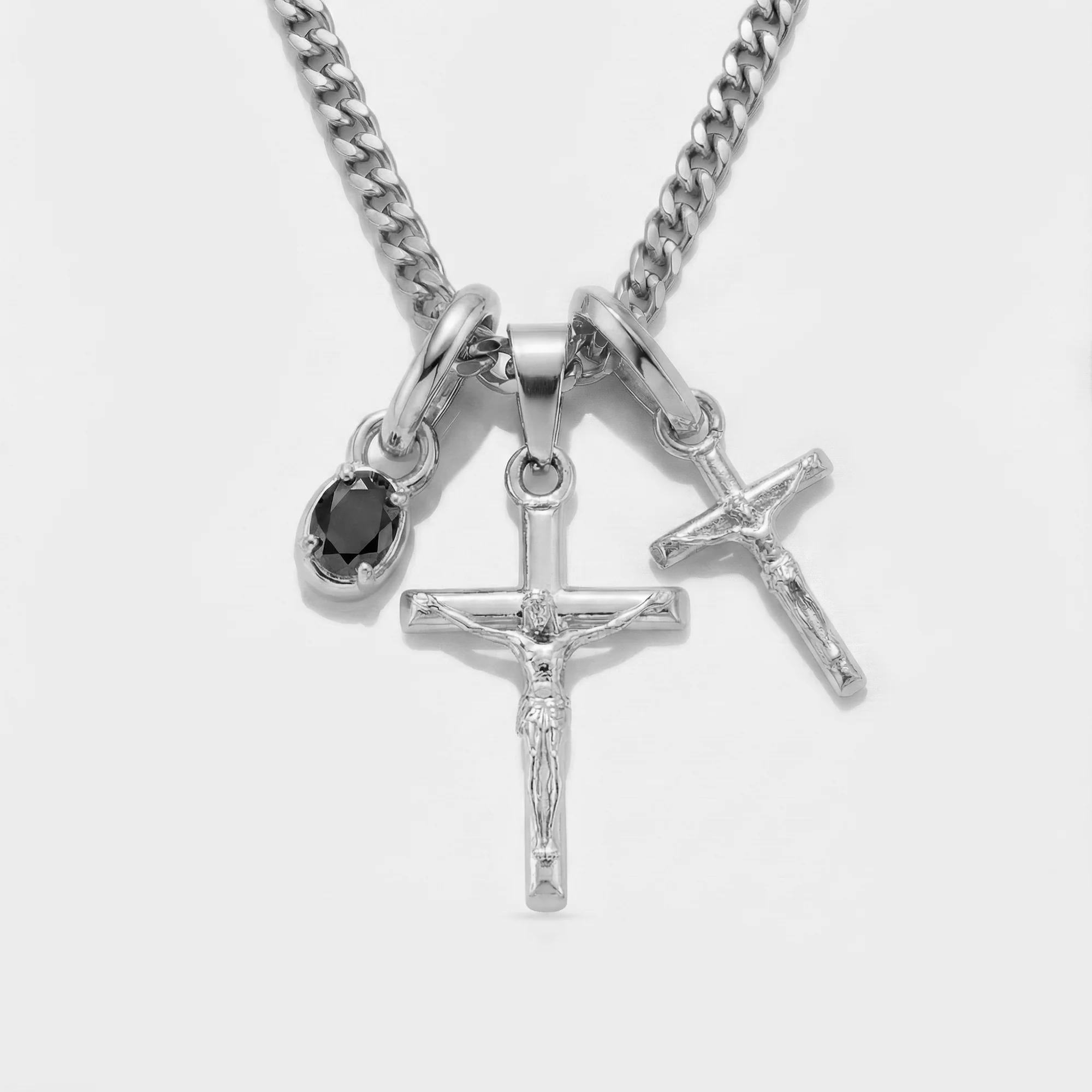Build Your Own Pendant (Silver) | Onyx Stone - Image 33