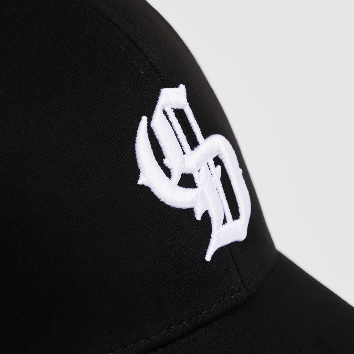 CD Baseball Cap (Black) - Image 2