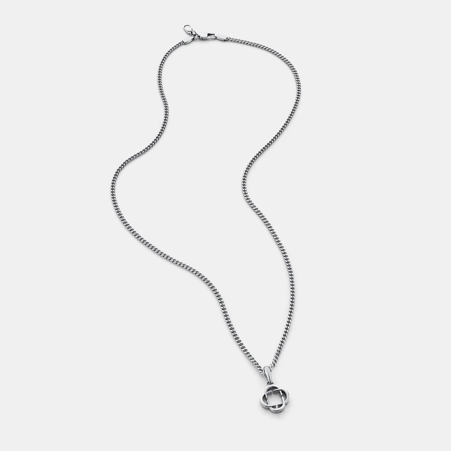 Clover Logo Pendant (Silver) - Image 5