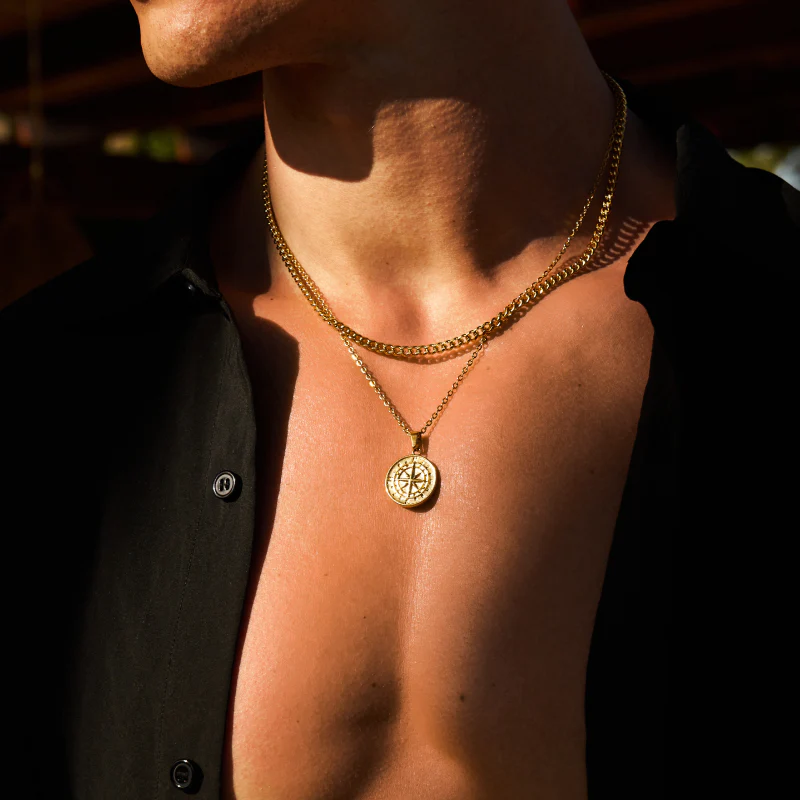 Compass Pendant (Gold) - Image 7