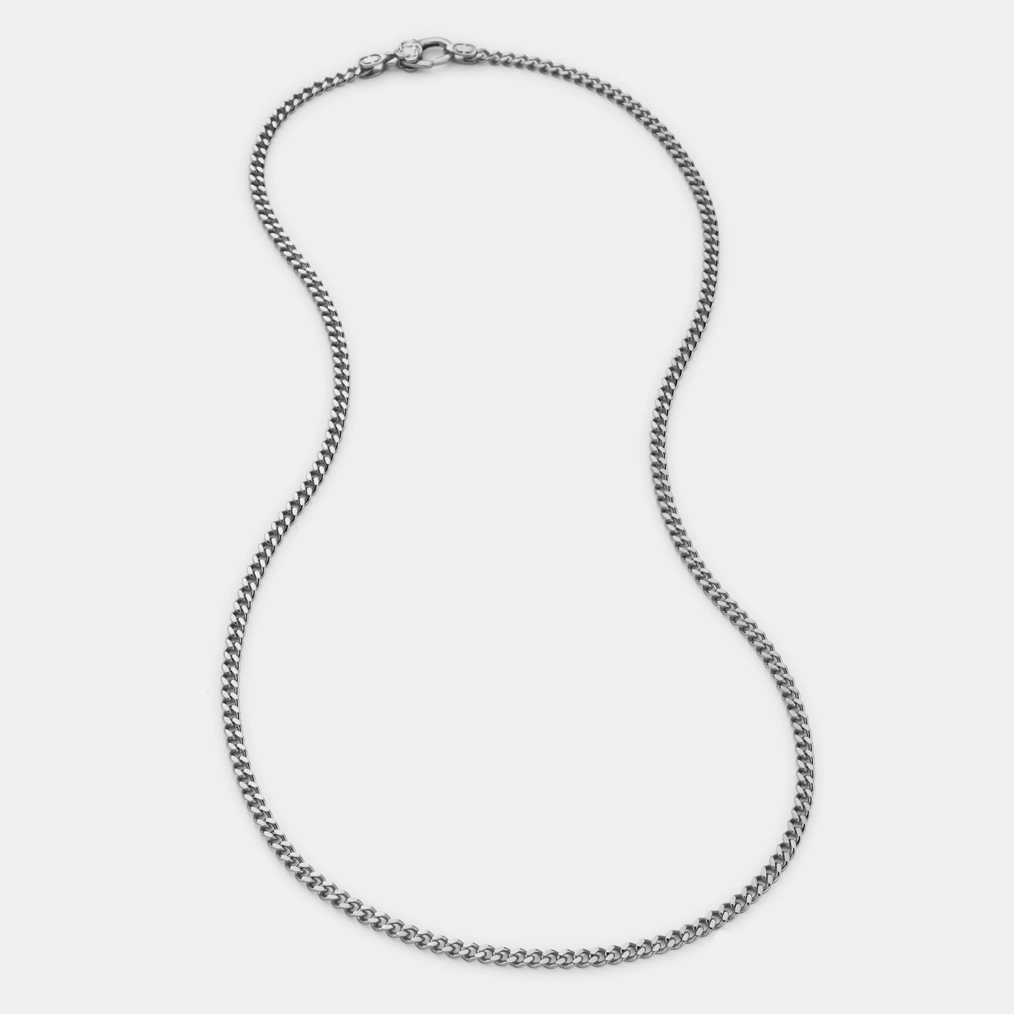 Cuban (Silver) 3mm | Sterling Silver - Image 5