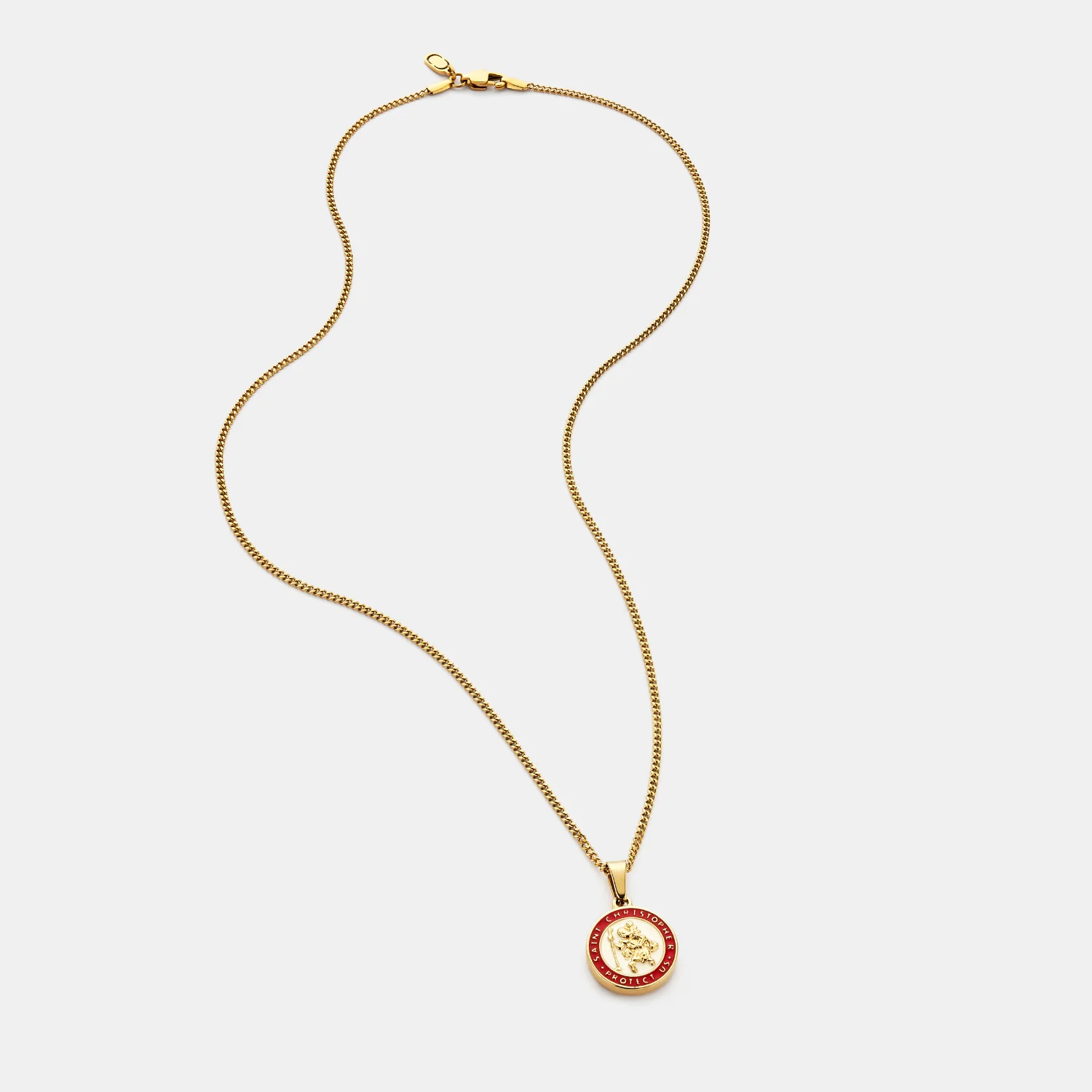 Enamel Saint Christopher (Gold) - Image 5