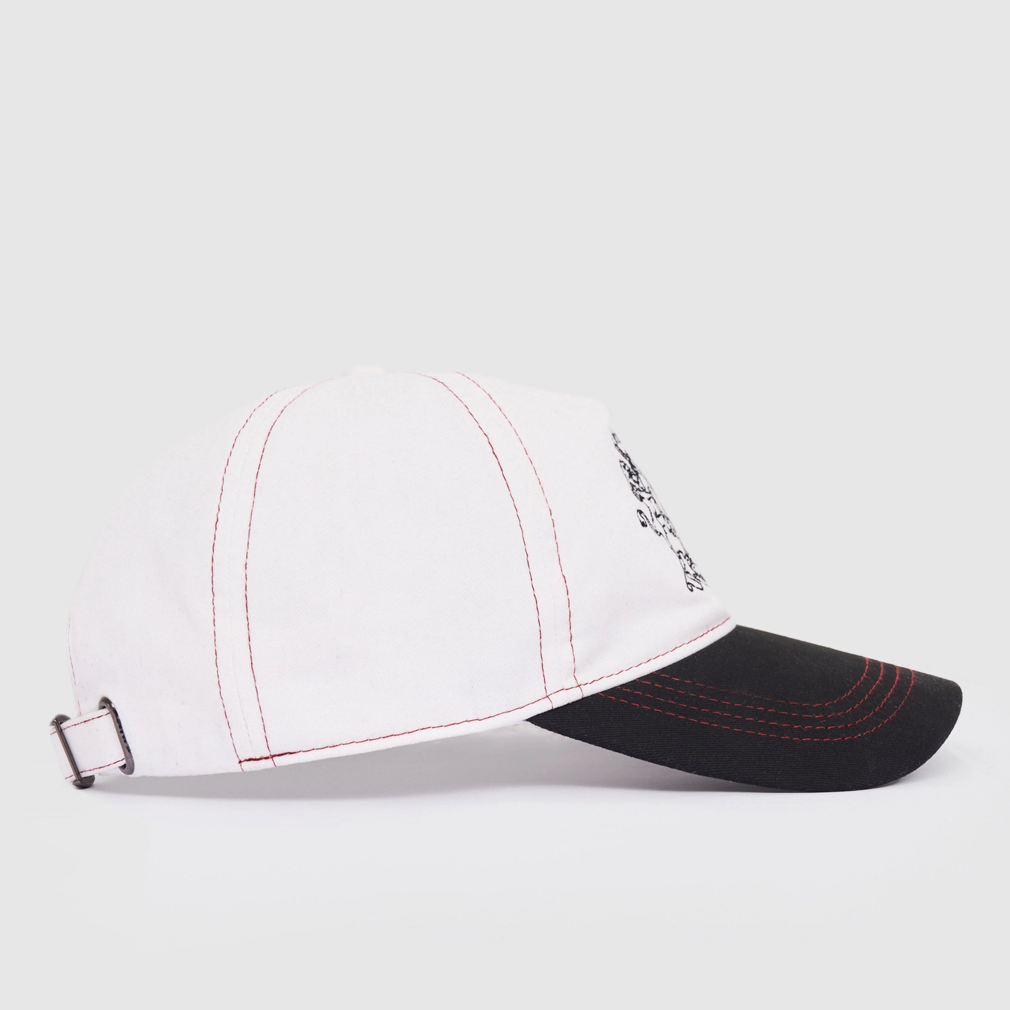 Gentlemen's Club Cap (White/Black) - Image 2