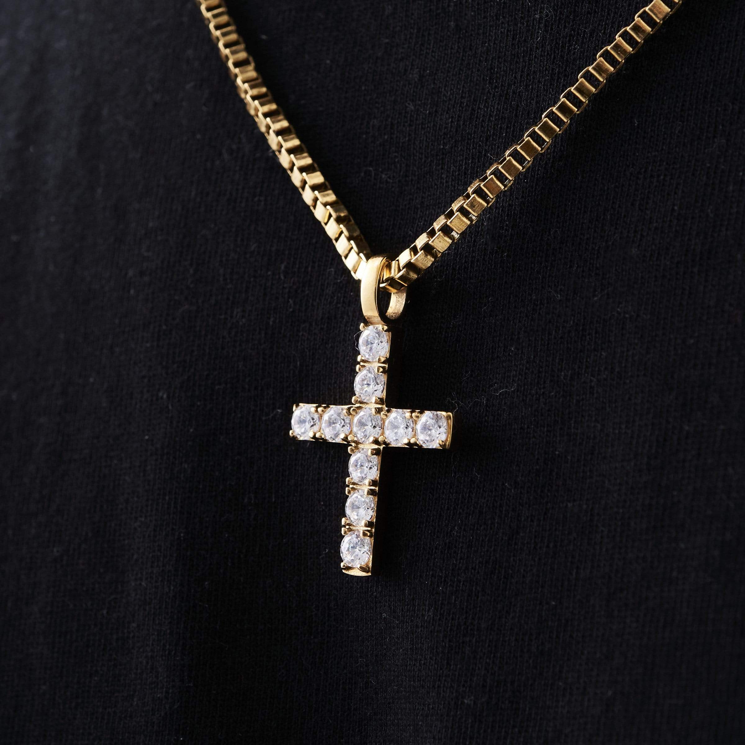 Iced Cross (Gold) - Image 3