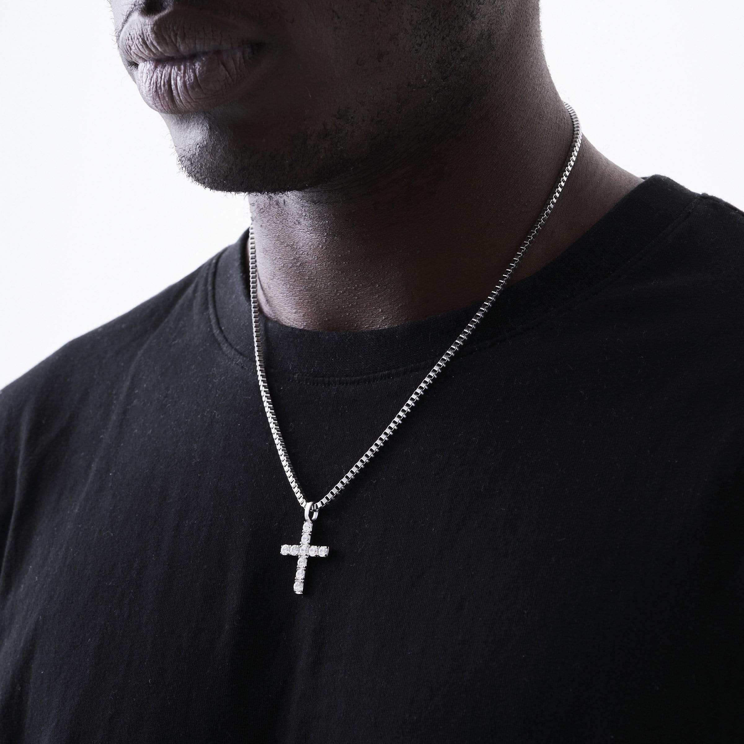 Iced Cross (Silver) - Image 3