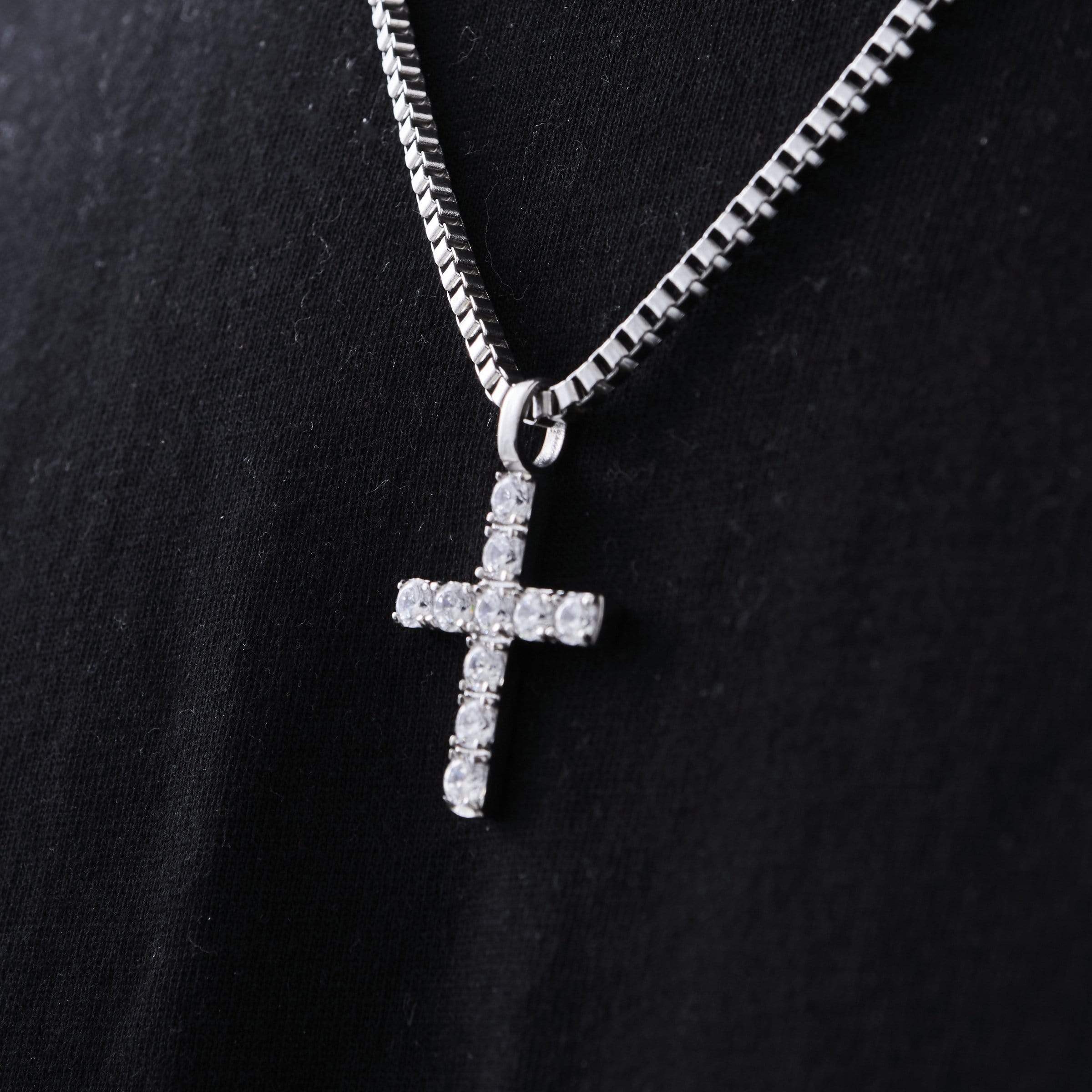 Iced Cross (Silver) - Image 4