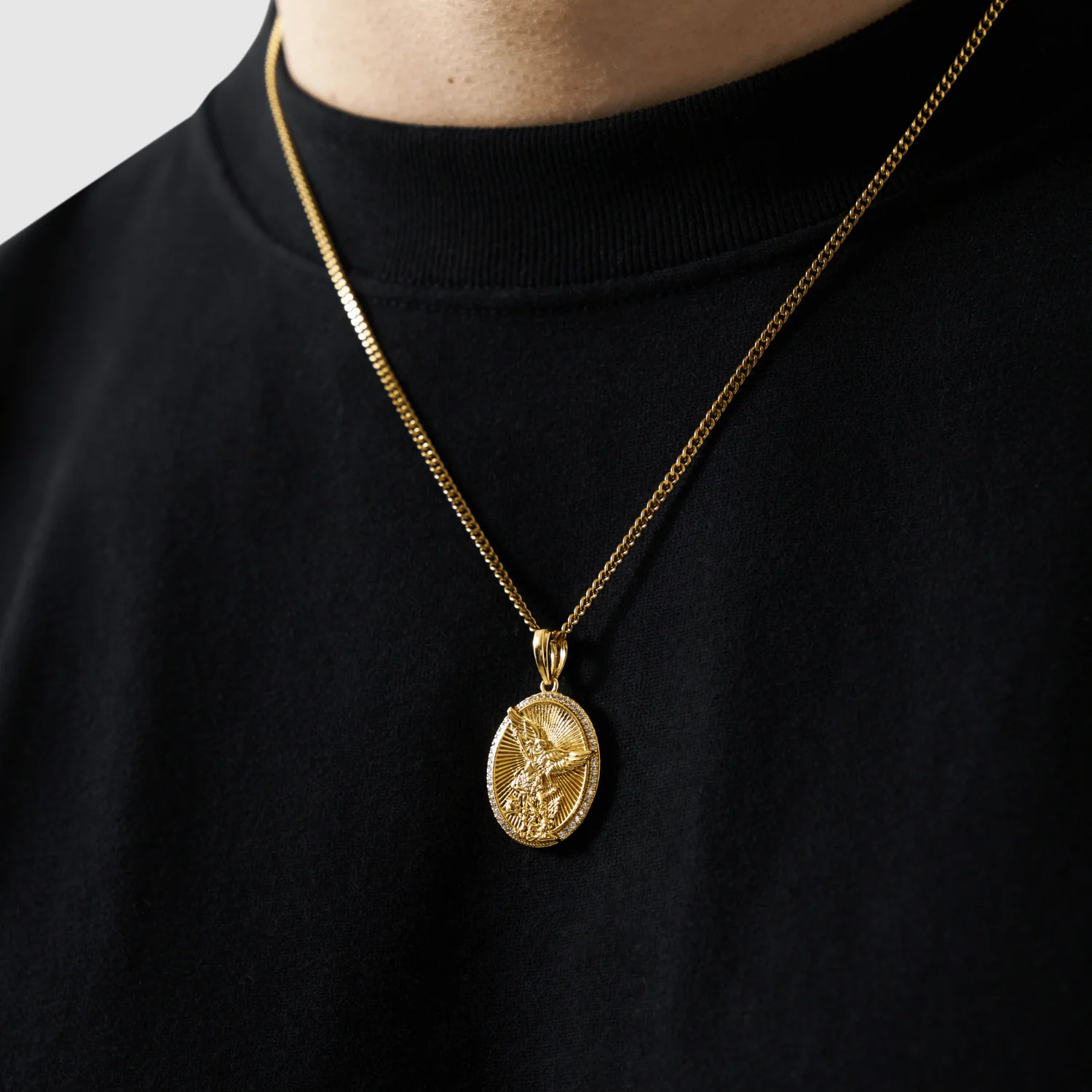 Iced St Michael (Gold) - Image 6