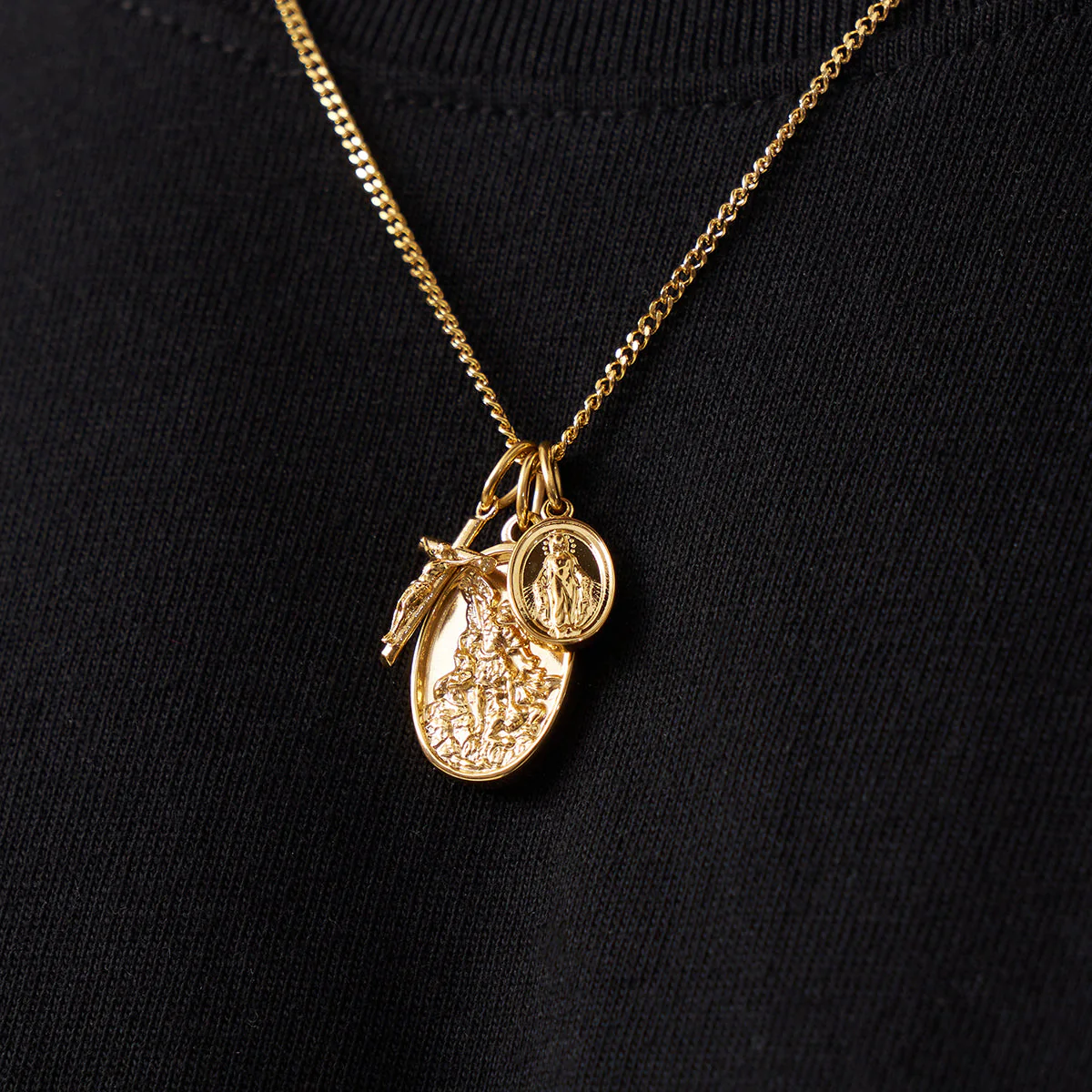 Jesus & Mary (Gold) - Image 3