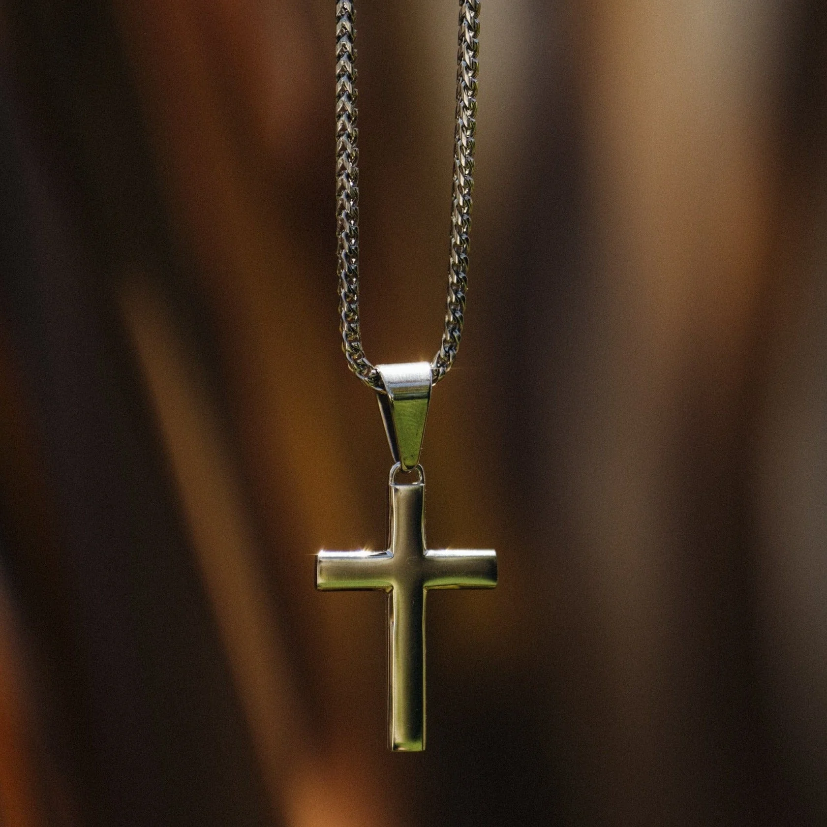 Latin Cross Pendant (Silver) - Image 3
