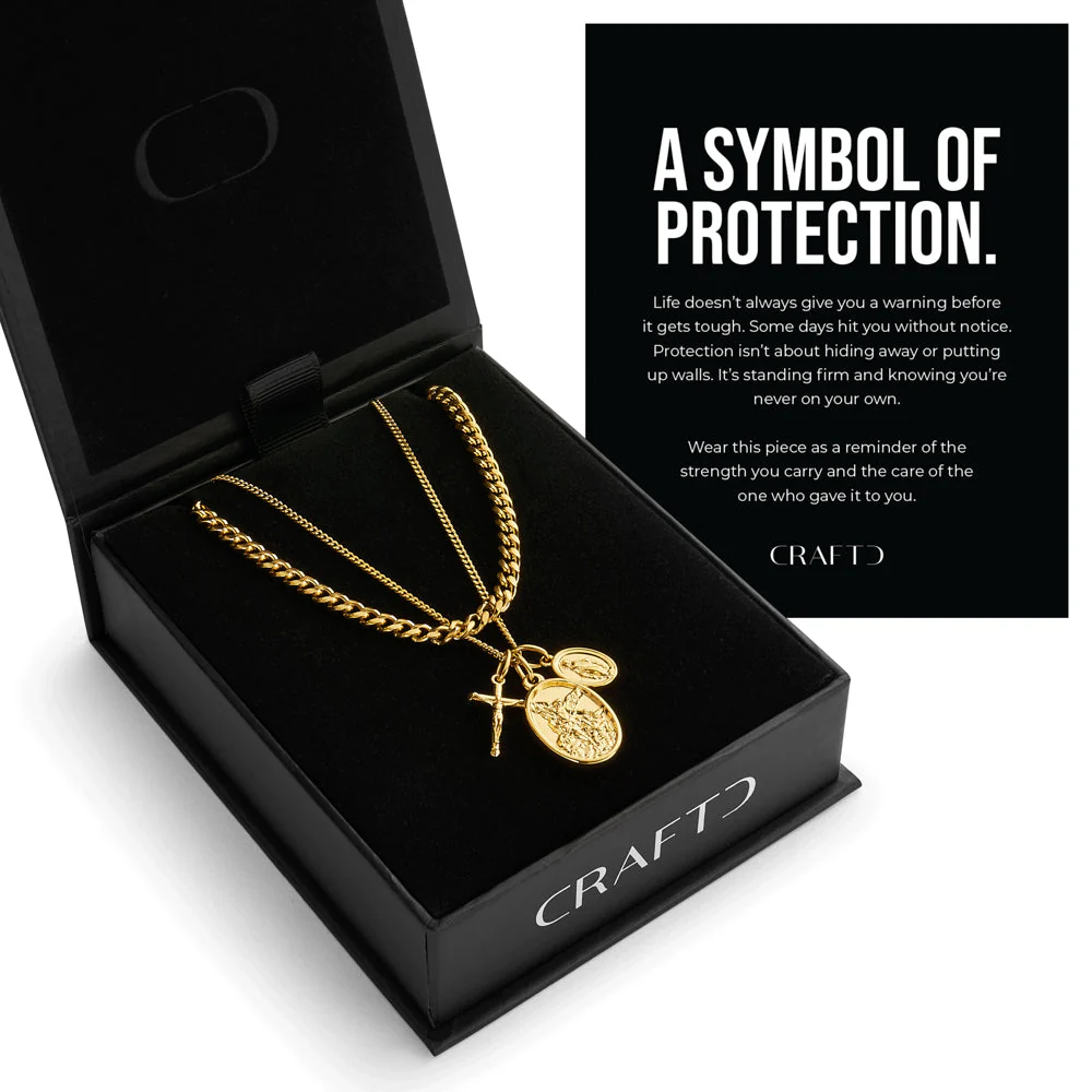 Meaningful Pendant Gift Set (Gold) - Image 8