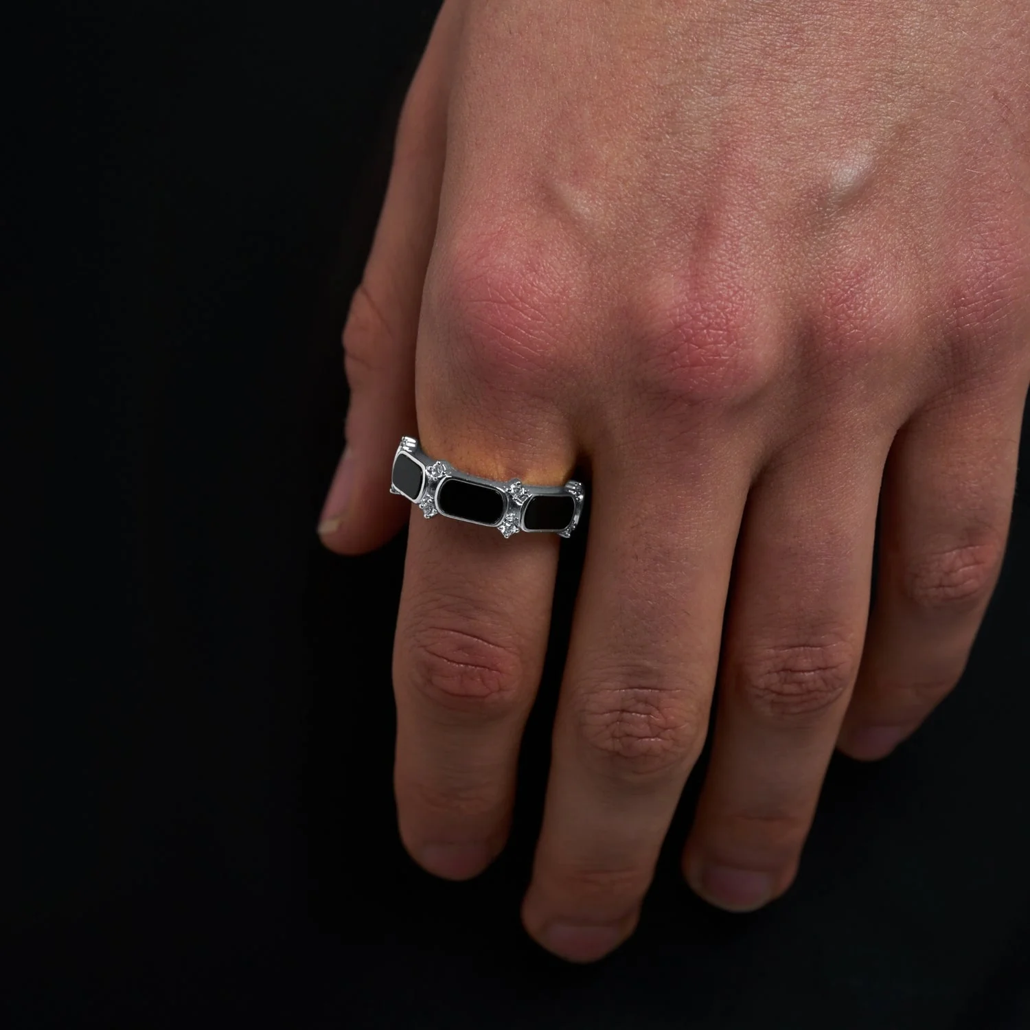Monarch Band Ring (Silver) - Image 6