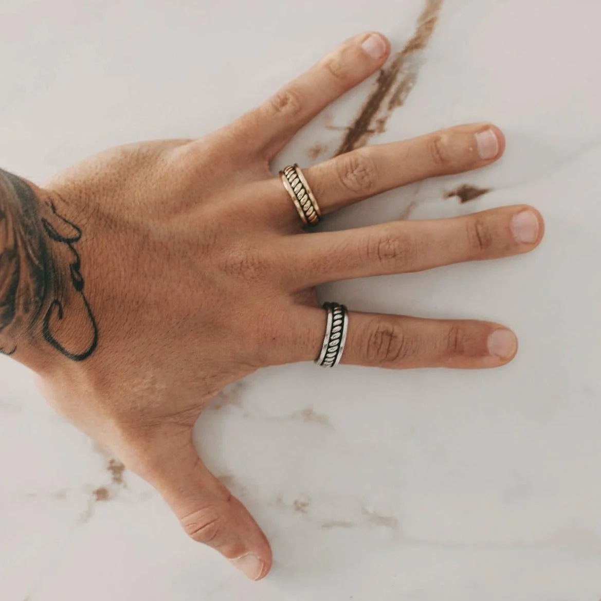 Rope Ring (Gold) - Image 6