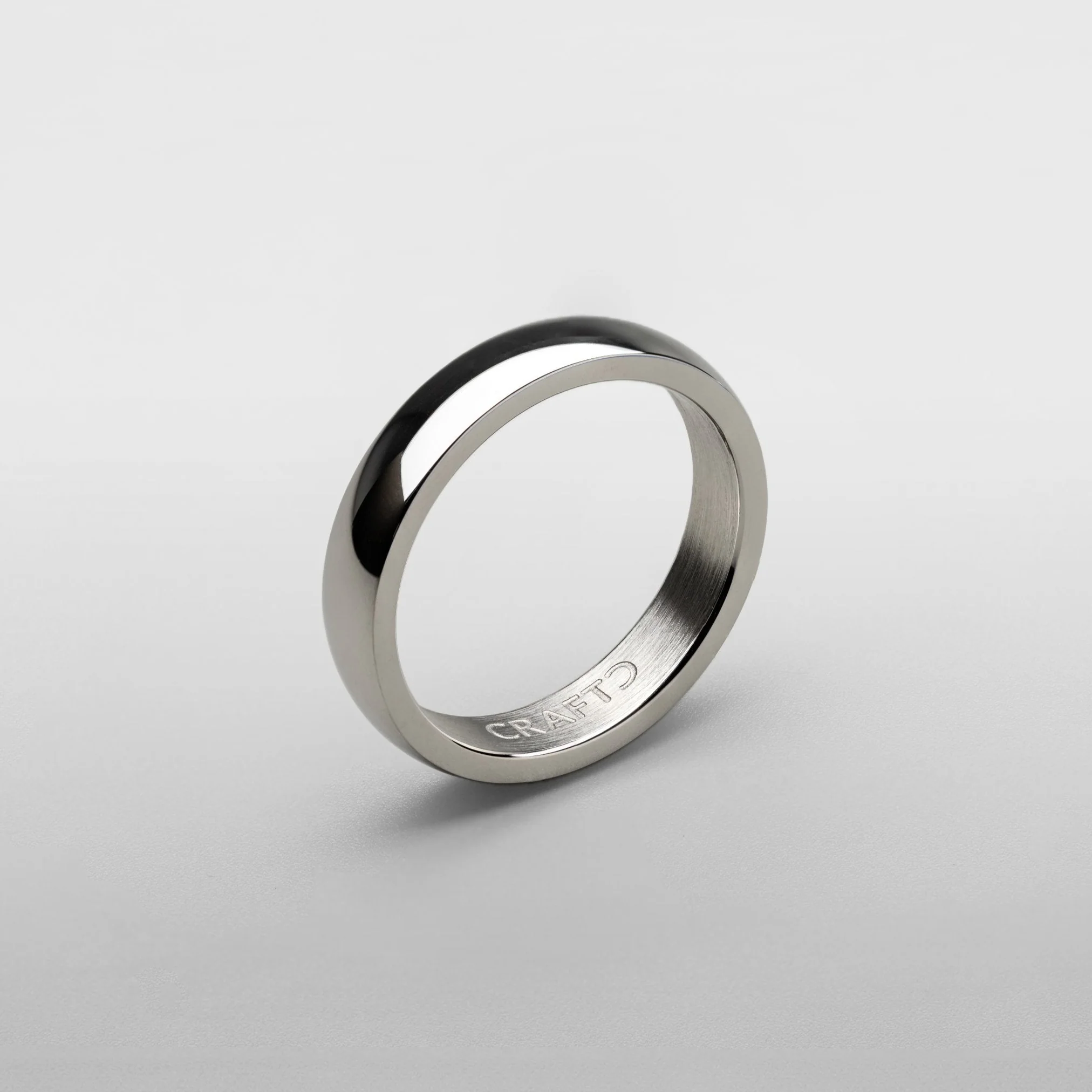 Round Band Ring (Silver) 5mm - Image 4
