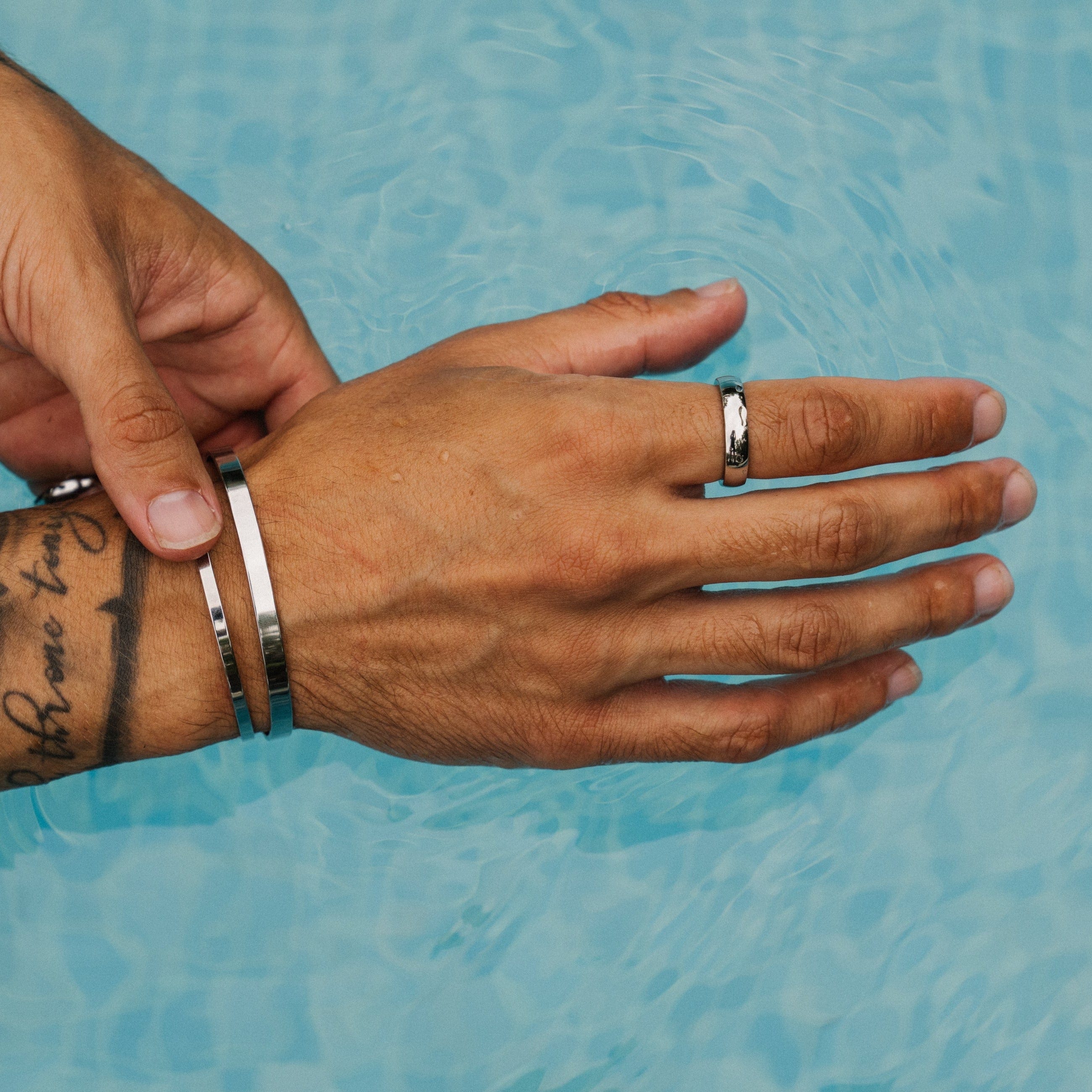 Round Band Ring (Silver) 5mm - Image 6