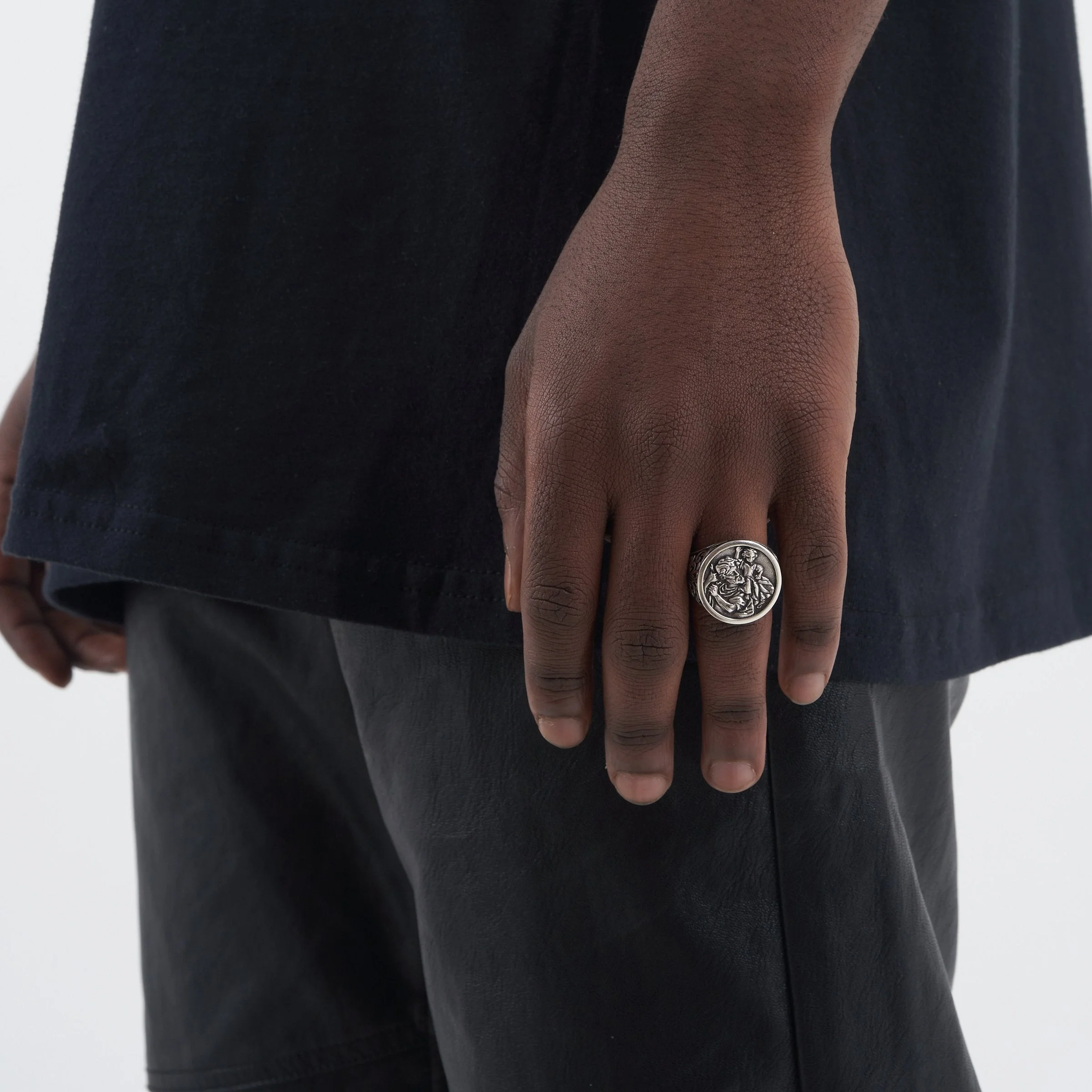 St. Christopher Ring (Silver) - Image 3