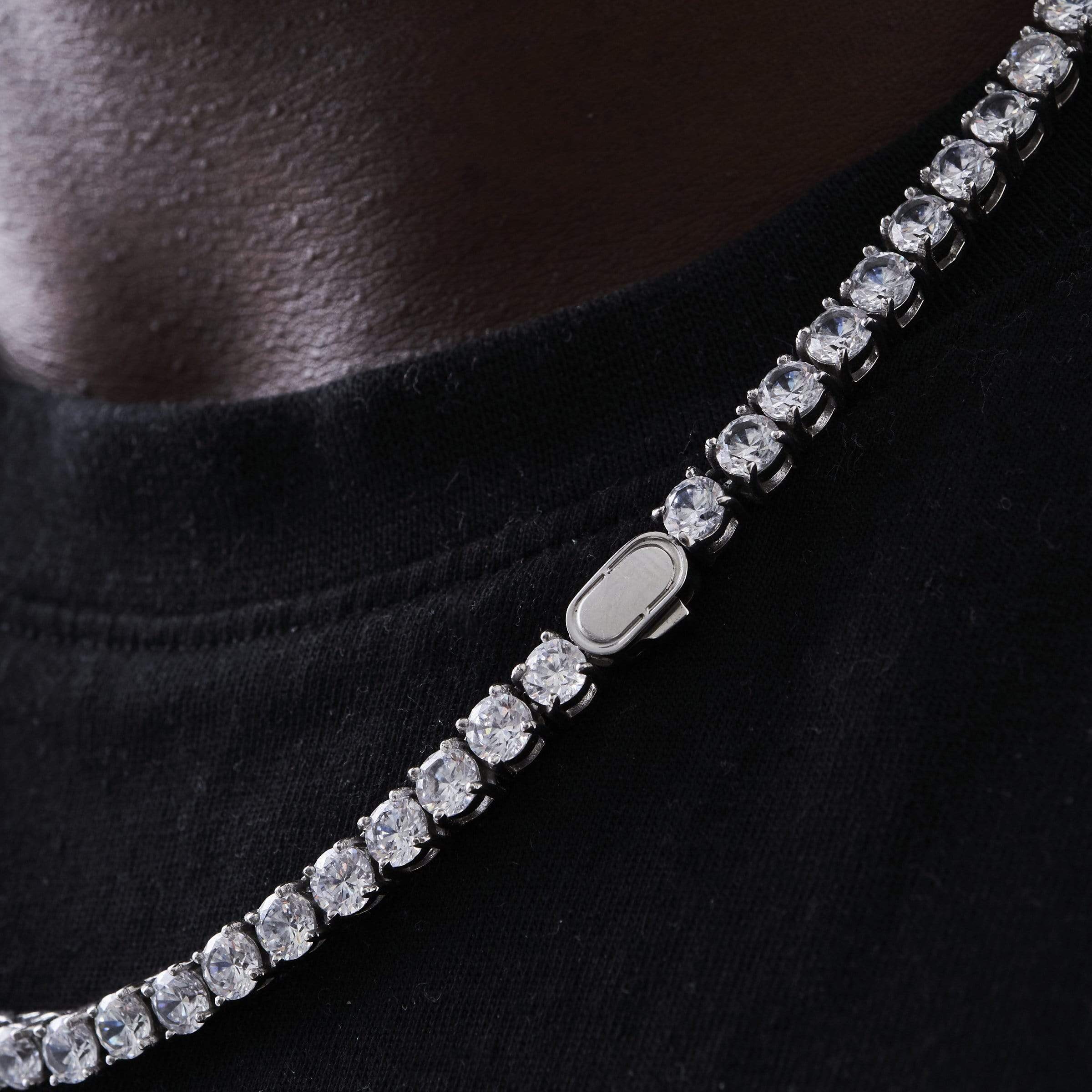 Tennis Chain (Silver) 5mm - Image 6