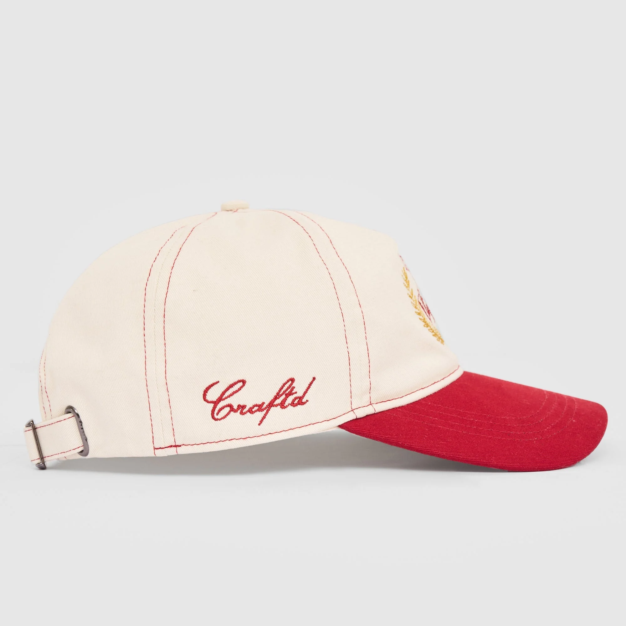 Yacht Club Cap (Cream/Red) - Image 2